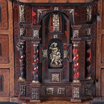 Vargeno  tafelkast  rariteitenkabinet  ca 1700 en later No9, Ophalen of Verzenden