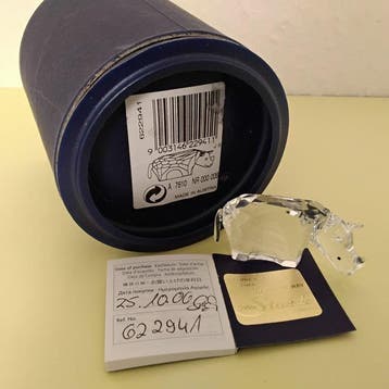 Swarovski - Beeldje - Rhino - 622941 - Box + Certificate -