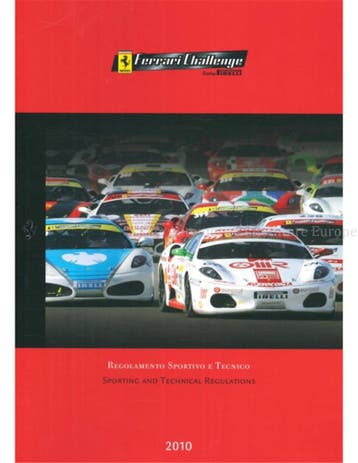 2010 FERRARI F430 CHALLENGE TROFEO PIRELLI BROCHURE 3656/10, Boeken, Nieuw, Ferrari, Author