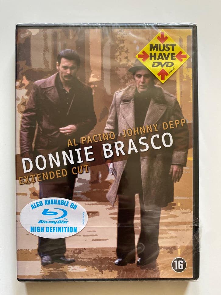 DONNIE BRASCO (IN SEAL) (DVD), Cd's en Dvd's, Dvd's | Overige Dvd's, Gebruikt, Verzenden