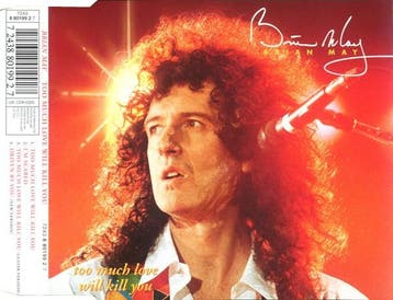 cd single - Brian May - Too Much Love Will Kill You, Verzenden, Zo goed als nieuw, Rock en Metal