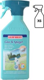 Leifheit Glas- en Spiegelreiniger Spray 6 x 500ML, Huis en Inrichting, Schoonmaakartikelen, Verzenden, Overige typen