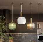 Glazen LED Hanglamp Retro Luxe – Design Pendellamp, Verzenden, Nieuw