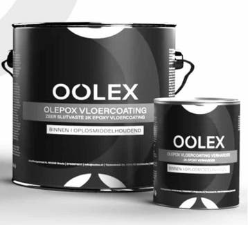 OOLEX Olepox Epoxy Vloercoating - 2 componenten - RAL 704..., Overige kleuren, Nieuw, Ophalen of Verzenden, Verf