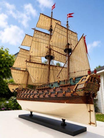 Modelschip - Norske Løve. Oorlogsgaljoen Noorse Leeuw -, Nieuw