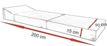 Vouwmatras Ruimtebesparend | Europees Makelij | A-kwalite..., 90 cm, Eenpersoons, Nieuw, Ophalen of Verzenden