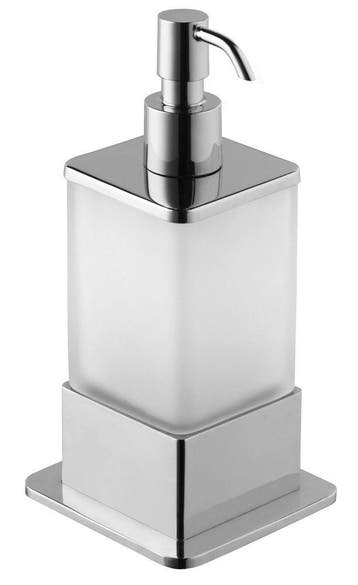 Eris vrijstaande zeepdispenser chroom, Verzenden, Nieuw