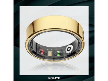NOLATR Smart Ring ELITE LUX - Maat 12 - Goud, Verzenden, Nieuw, NOLATR