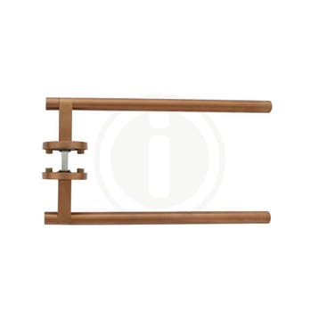 Intersteel Deurkruk Shiraat 250mm op rozet éénzijdig verdekt, Verzenden, Nieuw