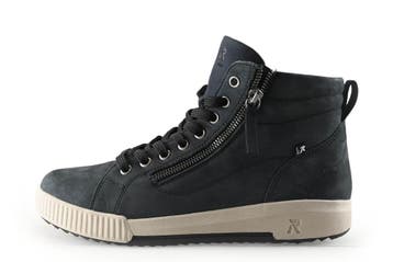 Rieker Veterboots in maat 39 Blauw, Overige typen, Zo goed als nieuw, Rieker, Verzenden