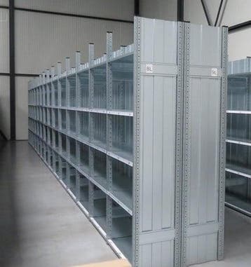 SSI Schafer R3000 onderdelen voor 500mm diep, gebruikt -, Zakelijke goederen, Kantoor en Winkelinrichting | Magazijn, Stelling en Opslag