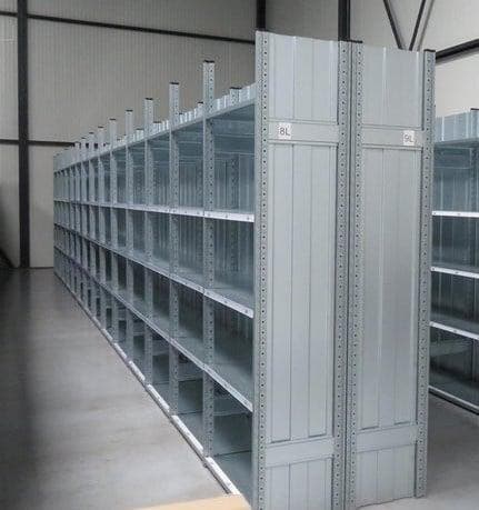 SSI Schafer R3000 onderdelen voor 500mm diep, gebruikt -, Zakelijke goederen, Kantoor en Winkelinrichting | Magazijn, Stelling en Opslag