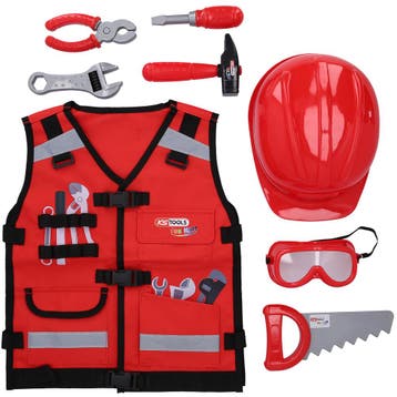 KS Tools Kindergereedschapset met Vest 9-delig, Verzenden, Nieuw