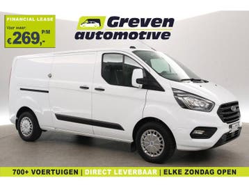 Ford Transit Custom 2.0 Ecoblue L2H1 | Airco | Cruise | 3, Wit, Nieuw, Ford, Handgeschakeld