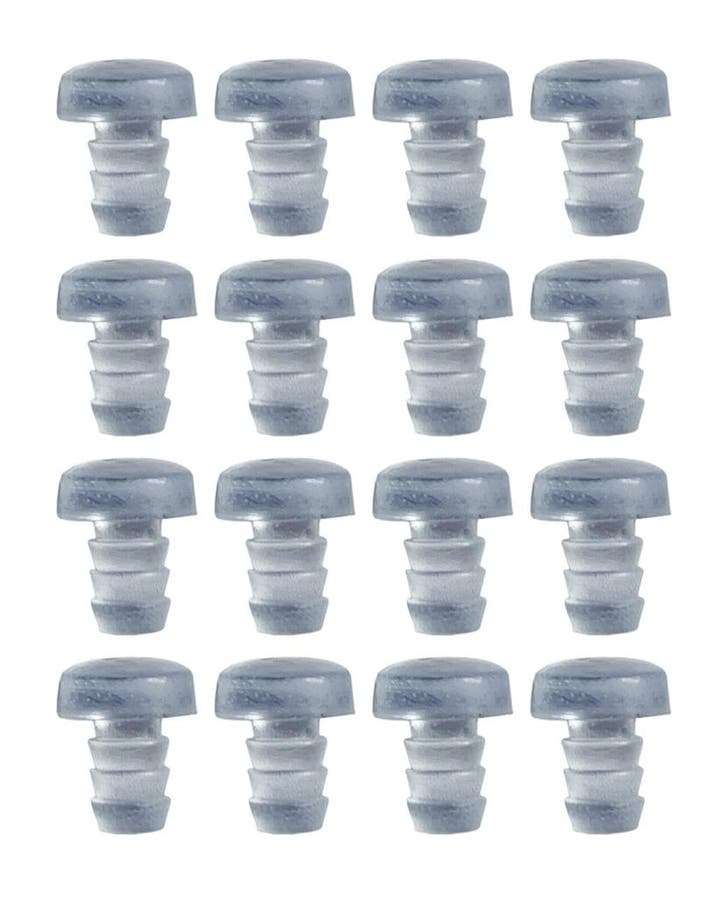 Set van 50 PVC-pluggen, buffers, bumpers (rond, 6,5 mm, tra, Doe-het-zelf en Verbouw, Gereedschap | Handgereedschap, Nieuw, Ophalen of Verzenden