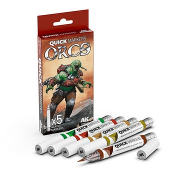 AK AKMQ106 QUICK MARKERS ORCS, Hobby en Vrije tijd, Nieuw