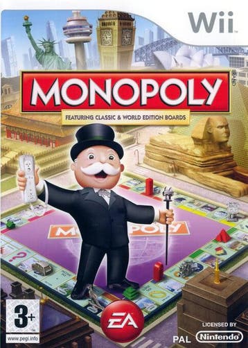 Monopoly (German) [Wii], Spelcomputers en Games, Games | Nintendo Wii, Ophalen of Verzenden, Zo goed als nieuw