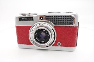 Canon Demi Red with Canon Lens SH 28mm F2.8, Nieuw