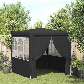 vidaXL Partytent met wanden professioneel 90 g/m² 2,5x2,5 m, Verzenden, Nieuw, Partytent