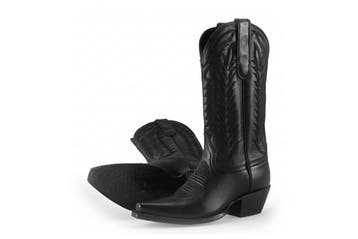 Caborca Silver Cowboy laarzen in maat 37 Zwart, Verzenden, Zwart, Zo goed als nieuw, Caborca Silver