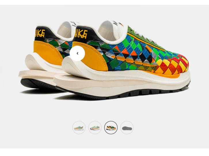 Nike VaporWaffle Woven sacai Jean Paul Gaultier - Sneakers -, Kleding | Heren, Overige Herenkleding, Nieuw, Verzenden