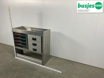 Aluca bedrijfswageninrichting 1010x420x950mm (3016), Ophalen of Verzenden