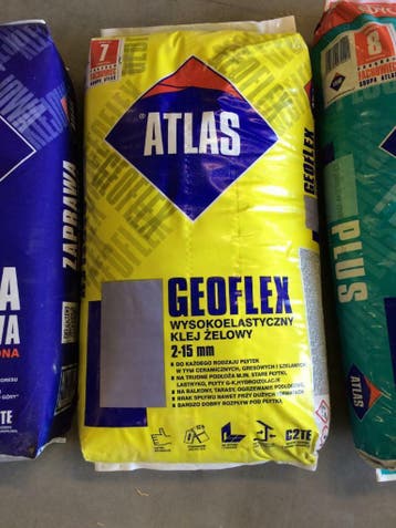 Atlas tegellijm diverse soorten, Doe-het-zelf en Verbouw, Tegels, Nieuw