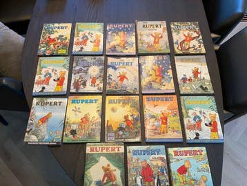 Tourtel - Collection of 20 Rupert Bear Annual books (inc.