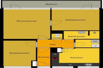 Appartement Gamerslagplein in Arnhem, Gelderland, Via bemiddelaar, Appartement, Arnhem