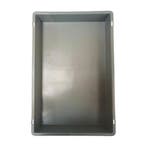 Stapelbak, 600x400x75 mm, euronorm, grijs kunststof, nieuw -, Ophalen of Verzenden, Nieuw