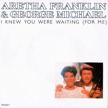 Aretha Franklin &amp; George Michael - I Knew You Were Waiti, Cd's en Dvd's, Vinyl | Pop, Ophalen of Verzenden, Gebruikt