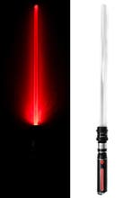 Lightsaber 2.0 66 cm Lichtzwaard Space Star Zwart Handvat Li, Ophalen of Verzenden, Nieuw, Feestartikel, Carnaval
