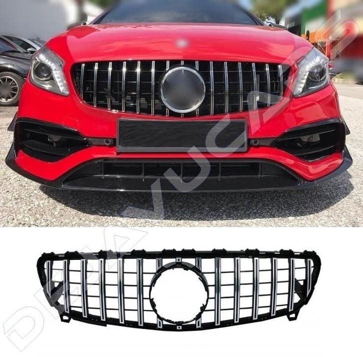GT-R Panamericana Look Front Grill voor Mercedes Benz A-Klas, Auto diversen, Tuning en Styling, Ophalen of Verzenden