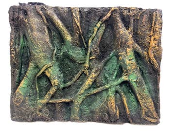 3D aquarium achterwand Os-7-1 Maat: 60x45x4cm (decoratie), Verzenden, Nieuw, Overige typen