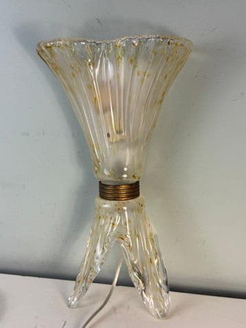 Sil Lux - Wandlamp - Vintage SiL.Lux Murano Glazen Tafellamp