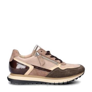 Gabor Comfort Optifit lage sneakers voor dames, Bruin, Verzenden, Gabor, Nieuw