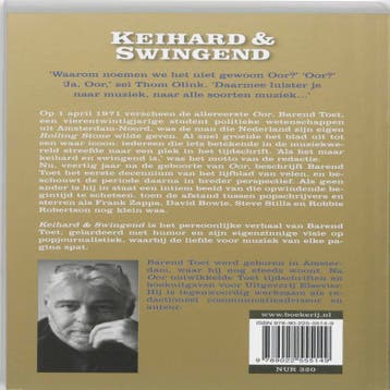 Keihard & swingend - Barend Toet 9789022555149, Verzenden, Gelezen, Barend Toet