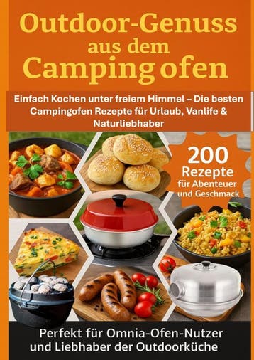 Outdoor-Genuss Aus Dem Campingofen – 200 Rezepte Für Abenteu, Ophalen of Verzenden, Nieuw, Julia RecipeMaster