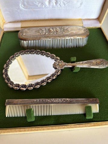 Kaptafelset - Zilver, Antiek en Kunst