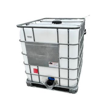IBC gespoeld IBC003 staal 1000L - Transparant/Wit/Zwart, Gebruikt