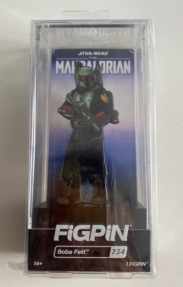 STAR WARS THE MANALORIAN BOBA FETT FIGPIN (TOYS), Verzamelen, Verzenden, Gebruikt