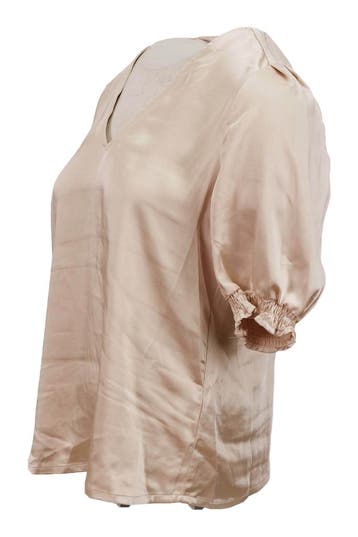 Aaiko Top in maat XS Beige, Aaiko, Verzenden, Zo goed als nieuw, Beige