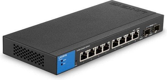 2dekans | Linksys LGS310C - Netwerk Switch - Managed -, Computers en Software, Netwerk switches, Zo goed als nieuw, Ophalen of Verzenden
