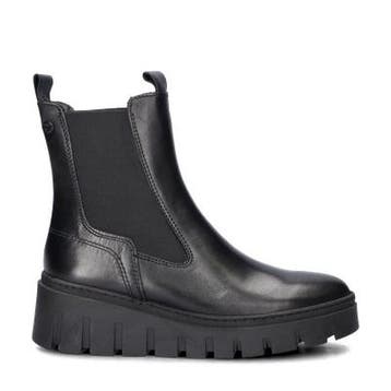 Tamaris chelseaboots voor dames in het Zwart, Tamaris, Verzenden, Zwart, Lage of Enkellaarzen