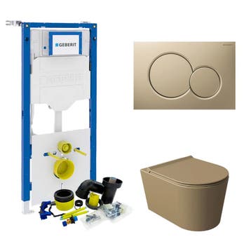 Geberit UP320 Toiletset Compleet | Inbouwreservoir |, Ophalen of Verzenden, Nieuw, Overige typen