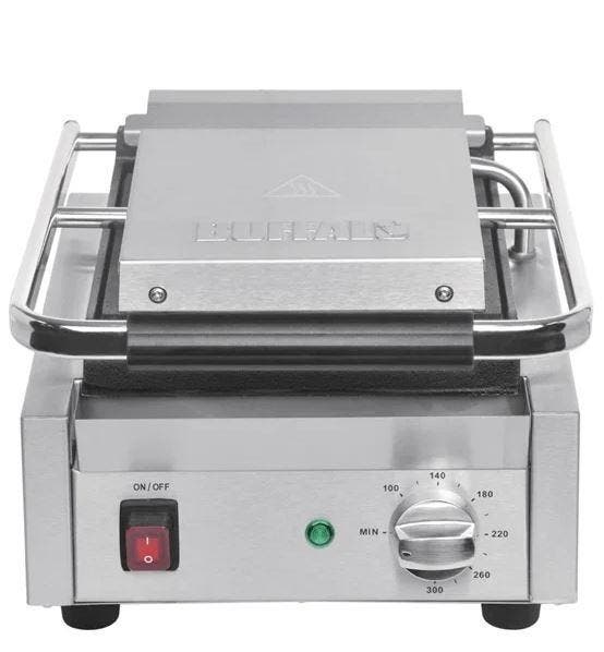 Bistro enkele contactgrill groef/groef Buffalo, Zakelijke goederen, Horeca | Keukenapparatuur, Verzenden