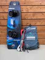 TOPDEAL! Kitesurf Set 12m Duotone Rebel  + Board + Bar, Ophalen of Verzenden, Zo goed als nieuw, Kitesurf-set
