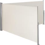 Uitschuifbare aluminium dubbelzijdige luifel met oprolmechan, Verzenden, Nieuw