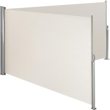 Uitschuifbare aluminium dubbelzijdige luifel met oprolmechan, Verzenden, Nieuw