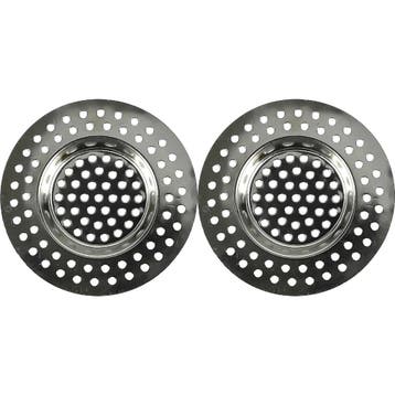 Benson Gootsteenzeef RVS 7,5 cm met extra gaten in set va..., Ophalen of Verzenden, Nieuw